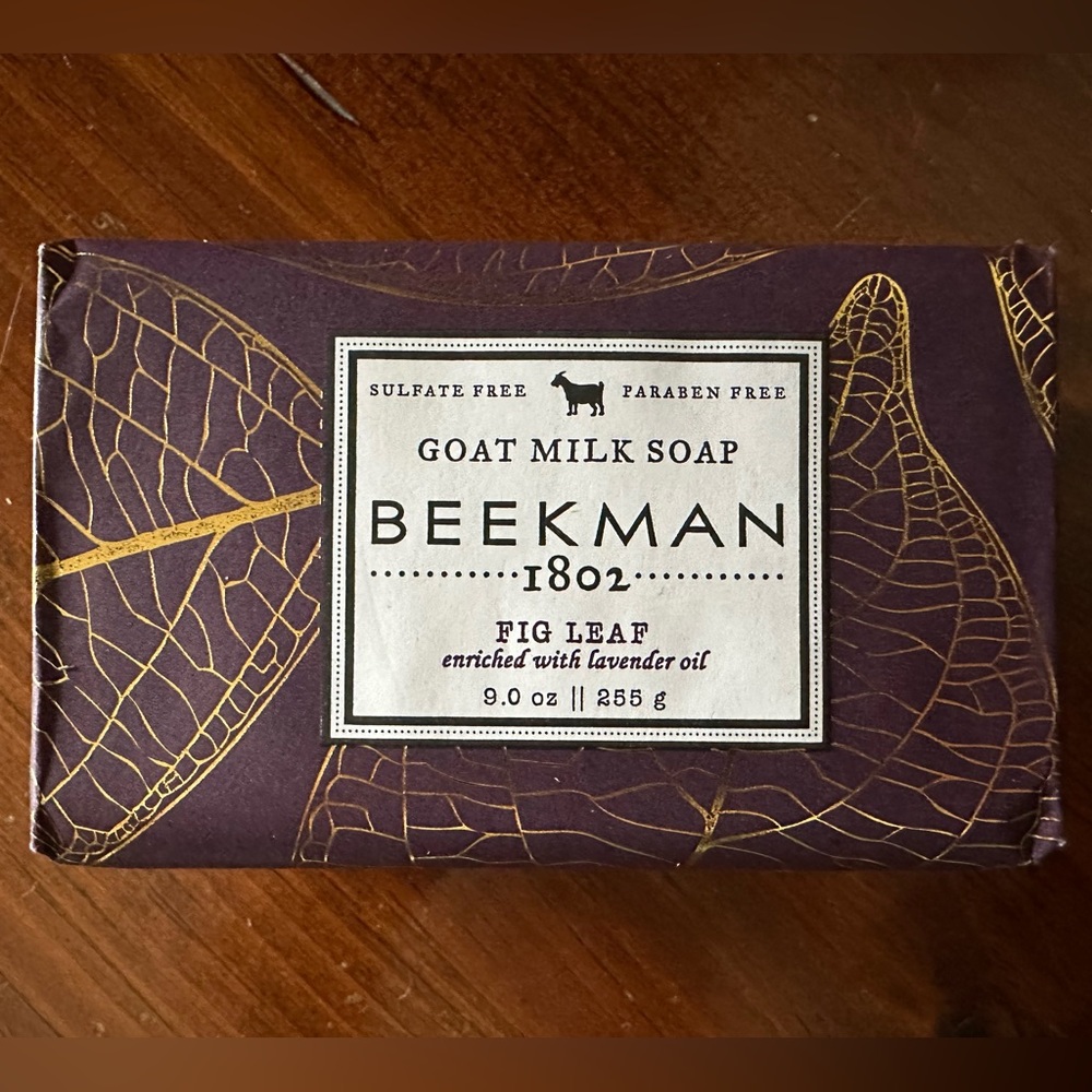 Beekman 1802 Fig Leaf Goat Milk Soap 9 oz